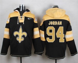 Jerseys Factory Cheap Nike Saints #94 Cameron Jordan Black Playe