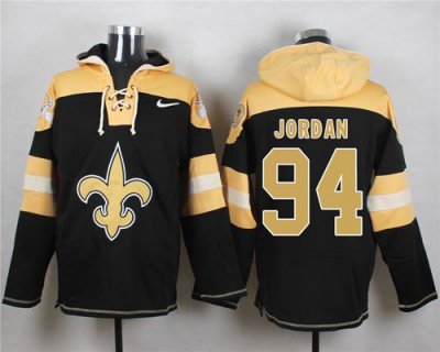 Jerseys Factory Cheap Nike Saints #94 Cameron Jordan Black Playe