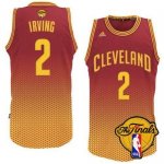 Jerseys Factory Cheap Cavaliers #2 Kyrie Irving Red Resonate Fas