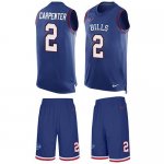 Jerseys Factory Cheap Nike Bills #2 Dan Carpenter Royal Blue Tea