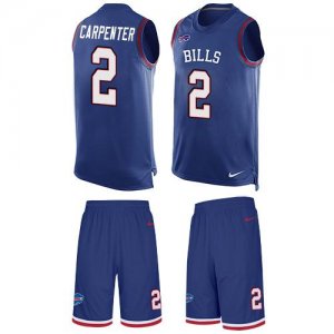 Jerseys Factory Cheap Nike Bills #2 Dan Carpenter Royal Blue Tea