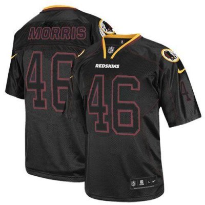 Jerseys Factory Cheap Nike Redskins #46 Alfred Morris Lights Out