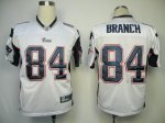 Jerseys Factory Cheap Patriots #84 Deion Branch White Stitched N