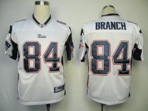 Jerseys Factory Cheap Patriots #84 Deion Branch White Stitched N