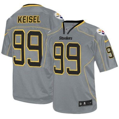 Jerseys Factory Cheap Nike Steelers #99 Brett Keisel Lights Out