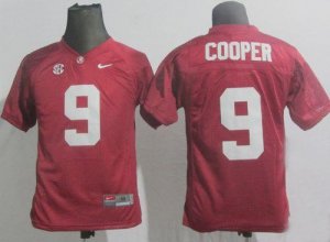 Jerseys Factory Cheap Crimson Tide #9 Amari Cooper Red SEC Patch