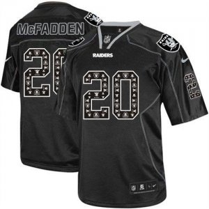 Jerseys Factory Cheap Nike Raiders #20 Darren McFadden New Light