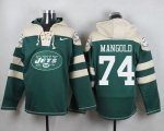 Jerseys Factory Cheap Nike Jets #74 Nick Mangold Green Player Pu