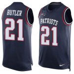 Jerseys Factory Cheap Nike Patriots #21 Malcolm Butler Navy Blue
