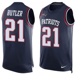 Jerseys Factory Cheap Nike Patriots #21 Malcolm Butler Navy Blue