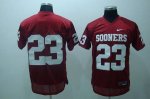 Jerseys Factory Cheap Sooners #23 Allen Patrick Red Embroidered