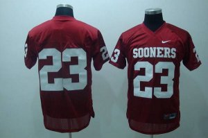 Jerseys Factory Cheap Sooners #23 Allen Patrick Red Embroidered