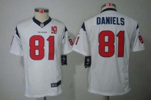 Jerseys Factory Cheap Nike Texans #81 Owen Daniels White With 10