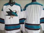 Jerseys Factory Cheap Sharks Blank Embroidered White NHL Jersey