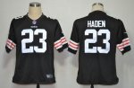 Jerseys Factory Cheap Nike Browns #23 Joe Haden Brown Team Color