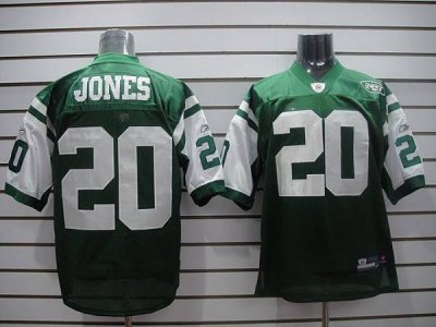 Jerseys Factory Cheap Jets #20 Thomas Jones Stitched Green NFL J