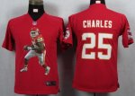 Jerseys Factory Cheap Nike Chiefs #25 Jamaal Charles Red Team Co