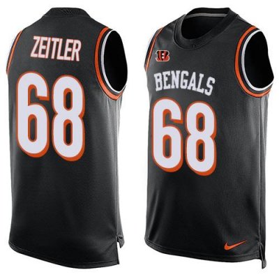 Jerseys Factory Cheap Nike Bengals #68 Kevin Zeitler Black Team