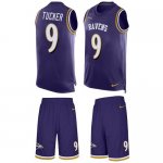 Jerseys Factory Cheap Nike Ravens #9 Justin Tucker Purple Team C