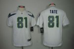 Jerseys Factory Cheap Nike Seahawks #81 Golden Tate White Youth
