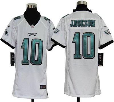 Jerseys Factory Cheap Nike Eagles #10 DeSean Jackson White Youth