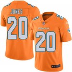Jerseys Factory Cheap Nike Dolphins #20 Reshad Jones Orange Men'