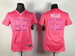 Jerseys Factory Cheap Nike 49ers #52 Patrick Willis Pink Sweethe