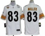Jerseys Factory Cheap Nike Steelers #83 Heath Miller White With