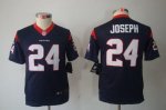 Jerseys Factory Cheap Nike Texans #24 Johnathan Joseph Navy Blue