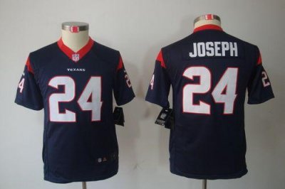 Jerseys Factory Cheap Nike Texans #24 Johnathan Joseph Navy Blue