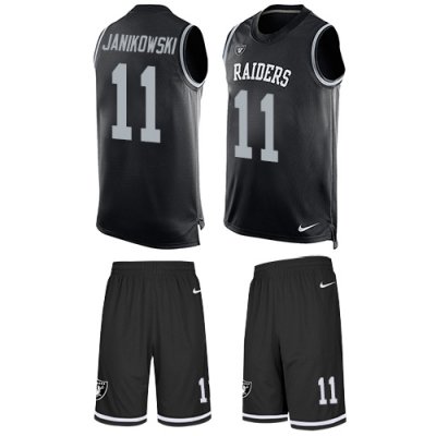 Jerseys Factory Cheap Nike Raiders #11 Sebastian Janikowski Blac