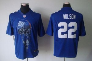 Jerseys Factory Cheap Nike Giants #22 David Wilson Royal Blue Te