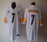 Jerseys Factory Cheap Nike Steelers #7 Ben Roethlisberger White