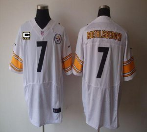 Jerseys Factory Cheap Nike Steelers #7 Ben Roethlisberger White
