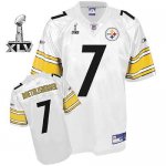 Jerseys Factory Cheap Steelers #7 Ben Roethlisberger White Super
