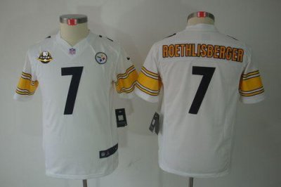 Jerseys Factory Cheap Nike Steelers #7 Ben Roethlisberger White