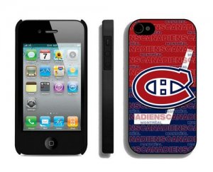 Jerseys Factory Cheap NHL Montreal Canadiens IPhone 4/4S Case_2