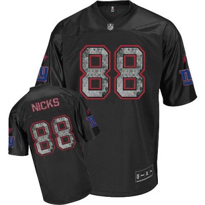 Jerseys Factory Cheap Sideline Black United Giants #88 Hakeem Ni