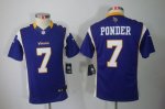 Jerseys Factory Cheap Nike Vikings #7 Christian Ponder Purple Te