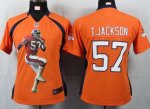 Jerseys Factory Cheap Nike Broncos #57 Tom Jackson Orange Team C