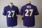 Jerseys Factory Cheap Nike Ravens #27 Ray Rice Purple Team Color