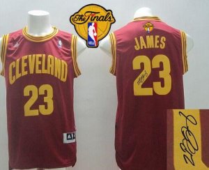 Jerseys Factory Cheap Revolution 30 Autographed Cavaliers #23 Le