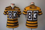 Jerseys Factory Cheap Nike Steelers #83 Heath Miller Yellow/Blac
