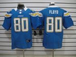 Jerseys Factory Cheap Nike Chargers #80 Malcom Floyd Electric Bl