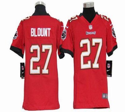 Jerseys Factory Cheap Nike Buccaneers #27 LeGarrette Blount Red