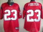 Jerseys Factory Cheap Texans #23 Arian Foster Red Stitched NFL J