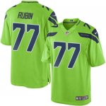 Jerseys Factory Cheap Nike Seahawks #77 Ahtyba Rubin Green Men's