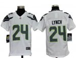 Jerseys Factory Cheap Nike Seahawks #24 Marshawn Lynch White You