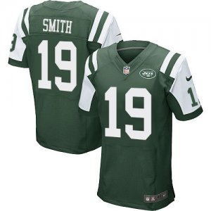 Jerseys Factory Cheap Nike Jets #19 Devin Smith Green Team Color