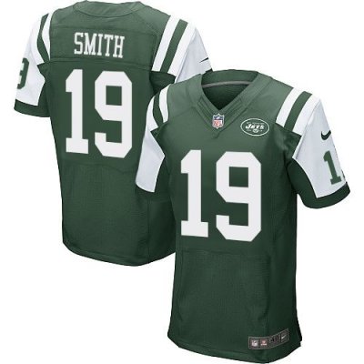 Jerseys Factory Cheap Nike Jets #19 Devin Smith Green Team Color